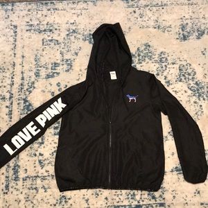 SOLD Victoria’s Secret pink windbreaker